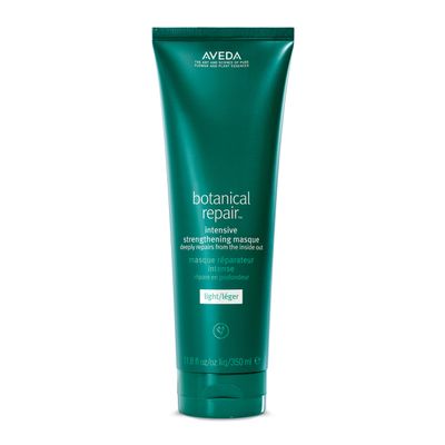 Aveda Botanical Repair Intensive Strengthening Masque Light | Bond-Building Hair Mask for Stronger Hair | Deep Conditioner | Detangles, Softens Fine to Medium Hair | 98% Naturally Derived*, 11.8 Fl Oz