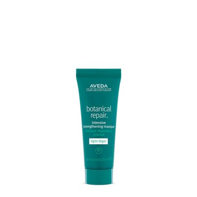 Aveda Botanical Repair Intensive Strengthening Masque Light | Bond-Building Hair Mask for Stronger Hair | Deep Conditioner | Detangles, Softens Fine to Medium Hair | 98% Naturally Derived*, 0.85 Fl Oz
