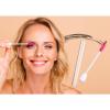 60 Pieces Mascara Wand Tube Set 30 Diamond Empty Eyelash Brush Tubes Spoolies 30 Mascara Wand Lash Extension Brushes Applicators Makeup Tools (110 mm, Pink) view 4