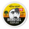AllDay Locks Braid Gel (10 oz) | Extreme Hold, High Shine | Frizz & Flake-Free Edge Control | Tea Tree, Lavender, Peppermint Oil | Slick & Style Braids, Locks, Twists, Cornrows | 10 oz view 2