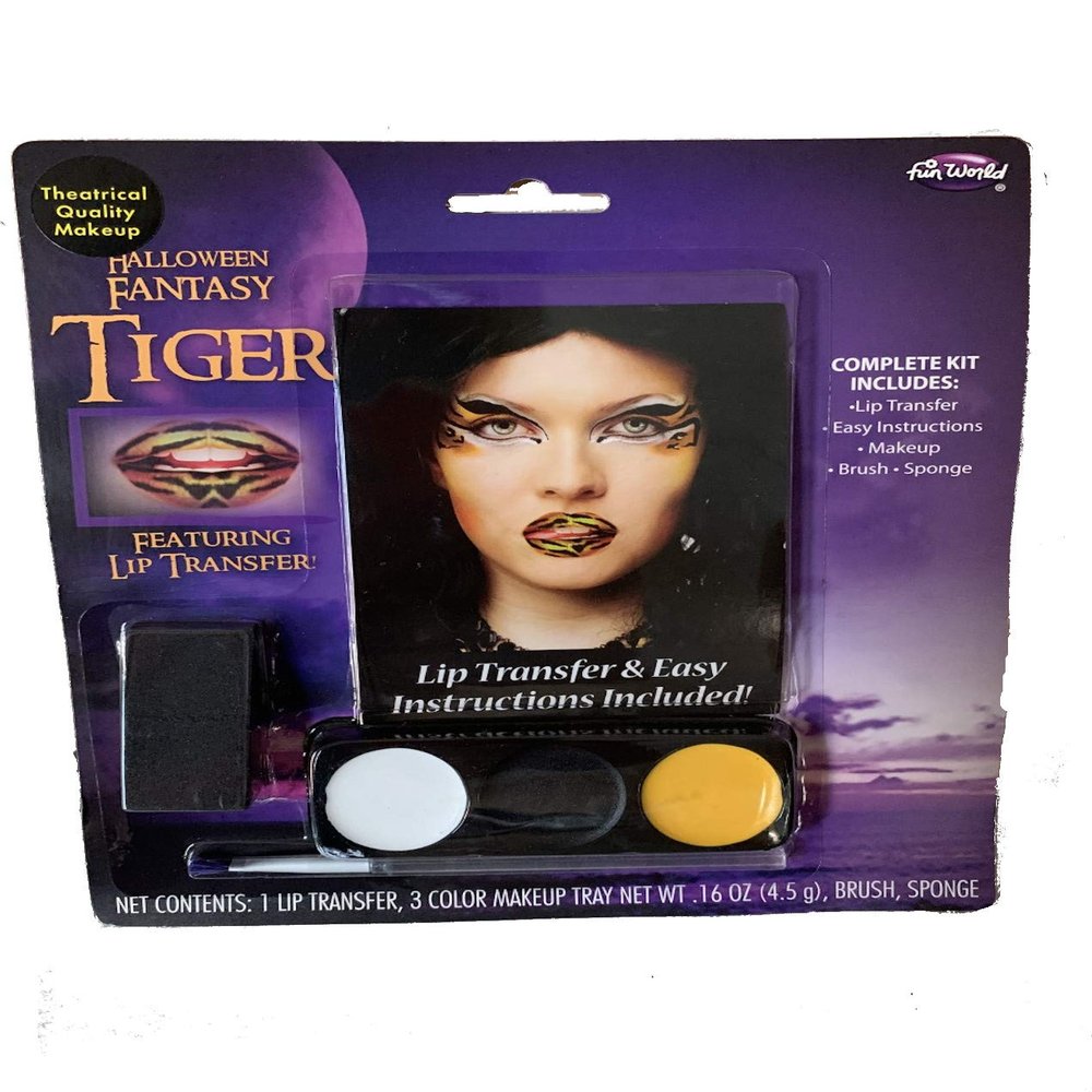 Halloween Fantasy Tiger Makeup Kit