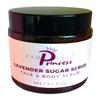 Exfoliating 2 in 1 Lavender Sugar Scrub and Moisturizer (Organic) 4oz view 3