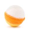 Halloween Trick or Treat! Bath Bomb and Jewelry Surprise Deluxe X Large 9 oz Bath Bombs Fizzies Made in USA, Cruelty Free! Candy Corn Pendant view 1