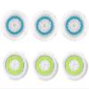 Facial Cleansing Brush Heads,Face Brush Head Replacements Compatible with Clarisonic Mia 1, Mia 2, Mia Fit, Alpha Fit, Smart Profile Uplift,Deep Pore and Sensitive6 Pack view 1