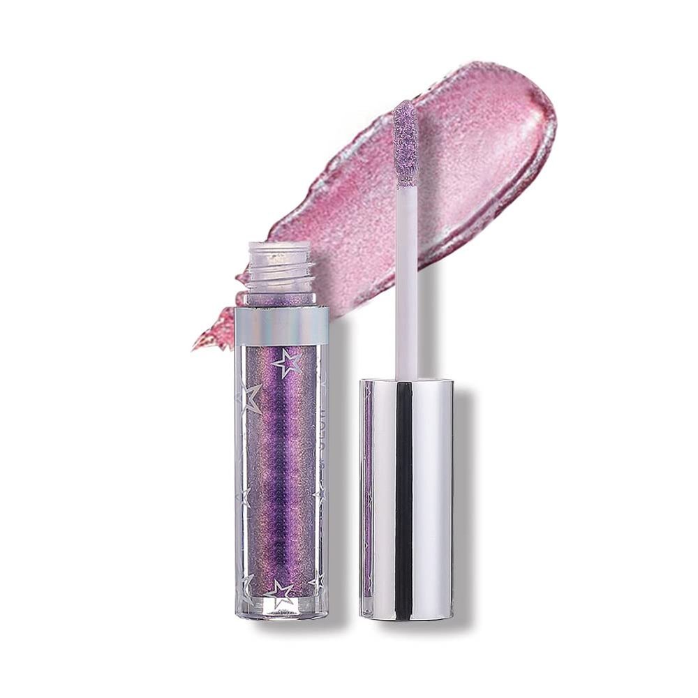 Coalitione Liquid Eyeshadow 12 Colors Long Lasting Waterproof Shining Shimmer Glitter Eyeline liquid Matte Eyeshadow,Girls Silver Liquid Eyeshadow for Party Festival Makeup Beauty