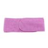 Backbayia Women Waffle Body Wrap Absorbent Microfiber Spa Bath Towel with Headband (Purple) view 2