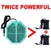 Cell Spa CS-900 Twice Powerful 6.5" x 5.5" Ion Detox Foot Bath Arrays Flat Dual Coil Stainless Steel Aqua Ionic Cleanse Array Compatible With Most 1/4" Plug Type Detox Machines (HIMALAYAN) view 2