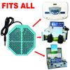 Cell Spa CS-900 Twice Powerful 6.5" x 5.5" Ion Detox Foot Bath Arrays Flat Dual Coil Stainless Steel Aqua Ionic Cleanse Array Compatible With Most 1/4" Plug Type Detox Machines (HIMALAYAN) view 3
