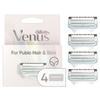 Gillette Venus Intimate Grooming Womens Razor Blade Refills with Bikini Trimmer, 4 Count view 1