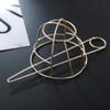 French Hair Bun Cover Cap Holder Creative Hair Cuff Hair Stick Hair Pin Bowl-shaped Hollow Hair Clip Bun Holder Bun Cage for Women Hair Updo (Gold) view 3