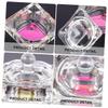 2pcs Nail Glass Crystal Cup Nail Crystal Glass Cup Nail Art Glass Dish Nail Crystal Container Nail Art Supplies Nail Liquid Container Nail Art Cup view 2