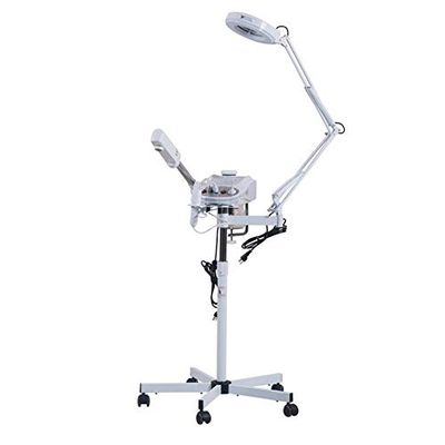 Beauty Style Facial Steamer Salon Spa Equipment 5X Magnifying Lamp & High Frequency Beauty Kit