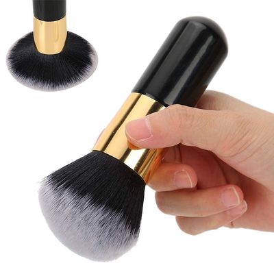 3.5in Large Loose Powder Brush, Soft Blush Foundation Brush Wet Dry Cosmetic Tool for Selfie
