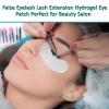 50 Pair Under Eye Pads, Eyelash Extension Lint Free Gel Patches for Beauty Salon False Eyelash Extensions Grafting (purple) view 3