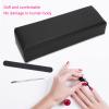 Nail Art Hand Rest Pad Pillow Manicure Hand Pad Professional Salon Nail Art Cushion for Nail Art Cushion Pillow Washable Manicure Tools Salon Practice Hand Holder(Black) view 4