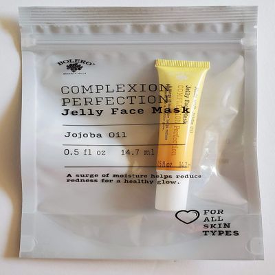 Bolero Complexion Perfection Jelly Face Mask, Jojoba Oil 0.5 fl oz.