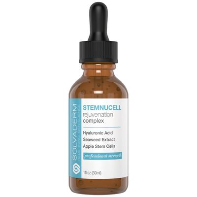 Solvaderm Stemnucell Anti-Aging Facial Serum  Reduces Wrinkles, Fine Lines & Expression Lines  Plant Stem Cells, Peptides & Hyaluronic Acid  Firming, Hydrating Cream for All Skin Types
