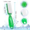 10 Pcs Handle Grip Nail Brush, NICEMOVIC Hand Fingernail Cleaner Brush Manicure Tools Scrub Cleaning Brushes Kit, Use for Toe and Nail Cleaning (Bright Colors) view 4