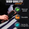 Mens Beard Brush with Handle  Soft Boar Bristle Beard Brush for Men, 9" Wooden Design for Beards, Mustaches & Slick Back Hair  Comfortable Grip, Styling Control, for Daily Grooming & Barbershop Use view 3