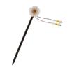 18cm Chinese Hair Stick Stylish Wood Traditional Flower Hairpin Tassel Beads 2 view 1