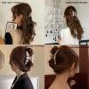 Hair Clips for Women,Large Pearl Hair Claw Clip Set Strong Hold No Slip, Banana Jaw Clip Barrettes,Hair Accessories Birthday Wedding Valentine's Day Gift for Girl Wife Styling Thick Thin (4 PCS) view 2