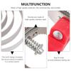 1pc Six Circles Currycombed Itching Brush Horse Scratching Brush Scratching for Horse Pet Supply Pet Comb Cow Hair Supply Professional Hair Comb Comb Accessory view 4