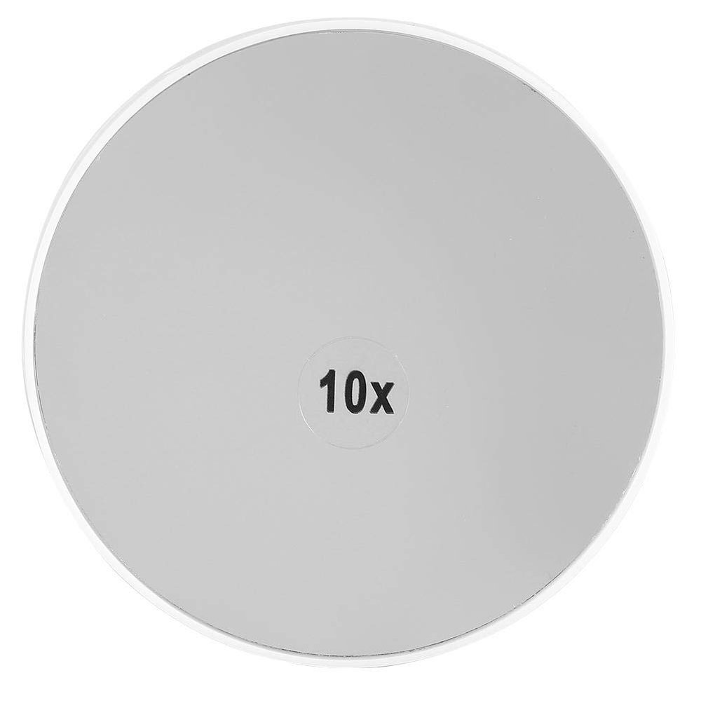 10x Magnified Mirror Durable ABS + Glass Magnifying Mirror, Vanity Mirror, Makeup Lovers for Professional Makeup Artist