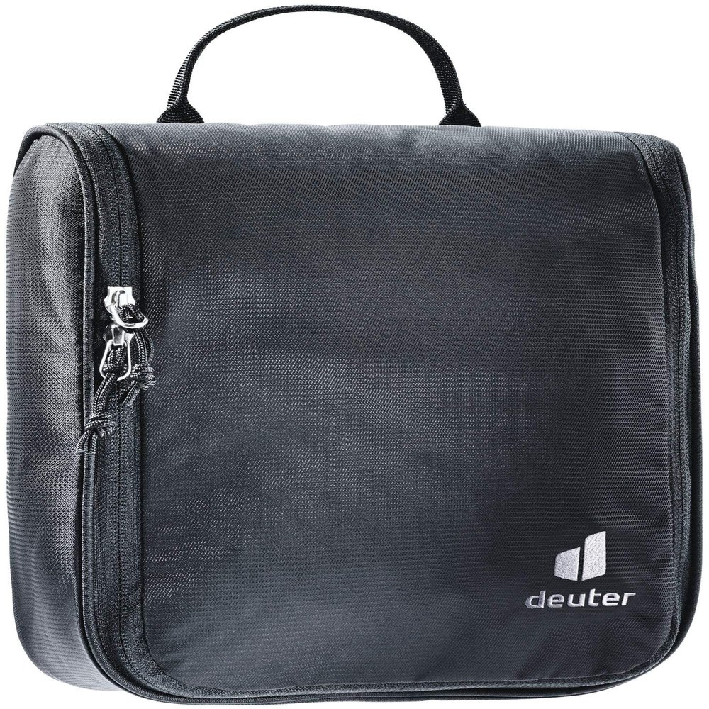 Deuter Wash Center II - Large Capacity Hanging Toiletry Bag for Trekking and Travel - Black