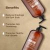 Botanic Hearth Biotin Shampoo with 100% Pure Ginger Oil | Sulfate & Paraben | Free | Enriched with Turmeric Extract, Argan Oil & Vitamin E | for All Hair Types | 16 Fl. Oz view 4