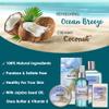 Aqua Elegante Spa Basket For Women - Deluxe Bath Set with Wash, Bubble Bath, Lotion, Salts, Body Scrub, Towel, Shower Puff, Bathbombs, Reusable Basket, Gifts for Mom, Wife, Her - Ocean & Coconut view 4