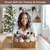 Bath Spa Gift Sets - Luxury Basket With Coconut & Vanilla - Spa Kit Includes Wash, Bubble Bath, Lotion, Bath Salts, Body Scrub, Shower Puff, Bathbombs, Soap and Towel view 3