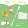 100Pcs Lips Oil Cotton Swabs Disposable Oil Q-tip Applicators for Protect Lip Gum Anti-Dry Moisture Use Before Teeth Whitening view 3