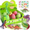Bath Bombs for Kids with Surprise Toys Inside - XXL Dinosaur Toys Bath Bomb Eggs Gift Set, Easter Gifts for Kids, Gentle and Kid Safe Bath Fizzy, Easter Gifts for Boys 3 4 5 6 7 8 9 Year view 1