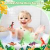 Bath Bombs for Kids with Surprise Toys Inside - XXL Dinosaur Toys Bath Bomb Eggs Gift Set, Easter Gifts for Kids, Gentle and Kid Safe Bath Fizzy, Easter Gifts for Boys 3 4 5 6 7 8 9 Year view 3