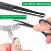 AKOAK 1 Pack Nose Hair Scissors for Men, Rounded Tip Beard Trimming Scissors, Safety Scissors for Trimming Small Details Facial Hair, Ear Hair, Eyebrow view 4