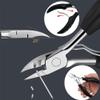 Ingrown Toenail Removal Kit with Toenail Clippers for Thick Toe Nail Lifter and Ingrown Toenail Corrector in a Portable Pedicure Kit for Thick Toe Nails, Podiatry Tools for Podiatrist view 2