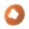 Backbayia Silicone Massage Headrest Pillow Soft Face Pillow Pad for SPA Beauty Salon (Orange) view 2