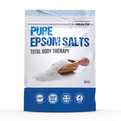 Pure Epsom Salts | Magnesium Sulphate Bath Salt (5 kg (Pack of 1))