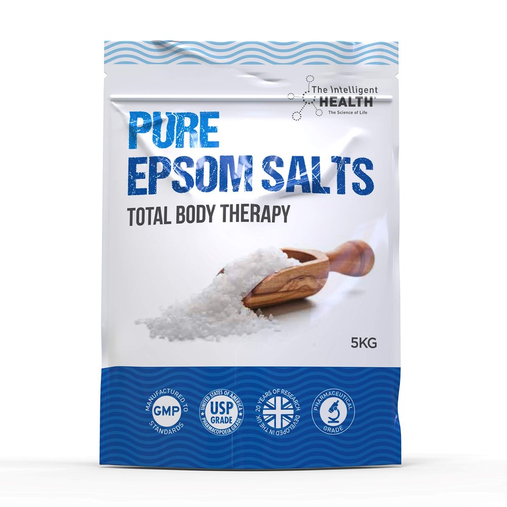 Pure Epsom Salts | Magnesium Sulphate Bath Salt (5 kg (Pack of 1))