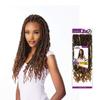 Sensationnel Synthetic Lulutress Pre Looped Crochet Braid - 3X DISTRESSED LOCS 18" (1B Off Black) view 2