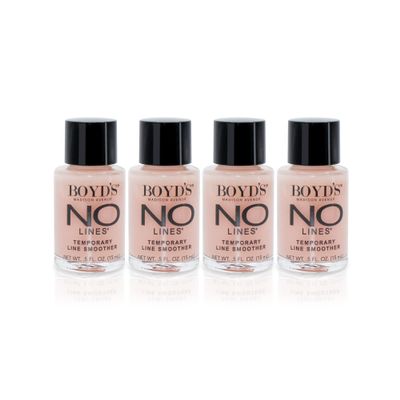 Boyd's Renoir No Lines Temporary Wrinkle Remover- For Forehead, Eyes, Lips, 0.5 fl oz (4 pack)