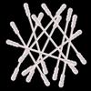 800 Pieces Cotton Swabs, Double Spiral Tipped with Paper Stick, Quality Cotton Heads- Sturdy Handle - Multipurpose, 4 Packs, 200 Pieces 1 Pack view 1
