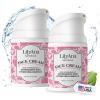 LilyAna Naturals Face and Neck Moisturizer for Women and Men - Moisturizer Face and Neck Cream for Dry Skin and Dark Spot Brightening - Rose and Pomegranate Extracts - 1.7oz (Pack of 2) view 1