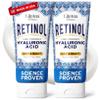 LilyAna Naturals Retinol Cream - Anti-Aging Moisturizer for Face & Neck, Made in USA, Wrinkle Reduction - 1.7oz, 2 Pack view 1