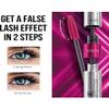 FARMASi Double Lash Extend Mascara, 2-Step Special Brush for Lengthening & Volumizing, False Lash Effect, Buildable Formula, No Clumping, Defines & Multiplies Eyelashes, Black, 0.41 fl oz view 3