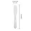 4 Pcs Clear Plastic Facemask Stirrer Mixing Spatula Stick Facial Care Makeup Tool for Home Salon view 2