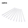 AKOAK 50Pcs Disposable Lipstick Brush, Lip Gloss Stick, Applicator, Portable Eyeshadow Lip Gloss Brush Cosmetic Tool (white) view 3