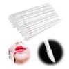 AKOAK 50Pcs Disposable Lipstick Brush, Lip Gloss Stick, Applicator, Portable Eyeshadow Lip Gloss Brush Cosmetic Tool (white) view 4