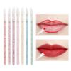 MIPPER 100 Pcs Disposable Crystal Makeup Lip Brushes Lipstick Lipgloss Applicator Wands Eyelash Cleaning Cosmetic Beauty Tool (pink) view 3