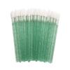 MIPPER 100 Pcs Disposable Crystal Makeup Lip Brushes Lipstick Lipgloss Applicator Wands Eyelash Cleaning Cosmetic Beauty Tool (green) view 1